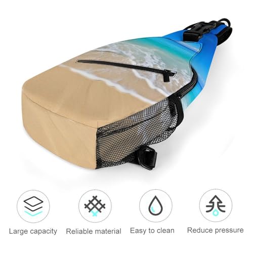 Morrales crossbody estilo sling para senderismo y uso casual miniatura 5