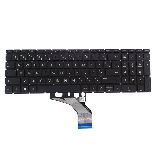 Clavier brésilien HP pour réparer un ordinateur portable 15-DA 16-A 17-CA bloqué