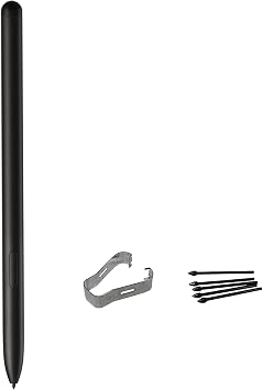 Galaxy Tab S10 FE S Pen for Samsung Galaxy Tab S10 FE Plus Stylus Pen Replacement for Samsung Galaxy Tab S10 FE Stylus S Pen + Free 5 Tips Black