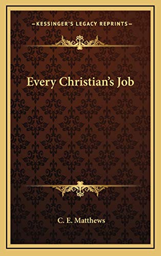 Every Christian's Job