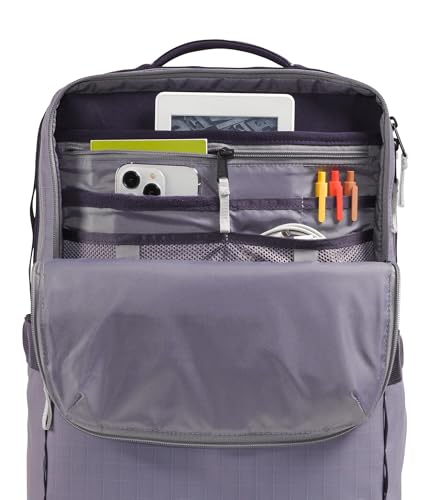 Image of The North Face Base Camp Voyager Daypack, Transcendent Grey /Endless Dusk /High Rise Grey, One size