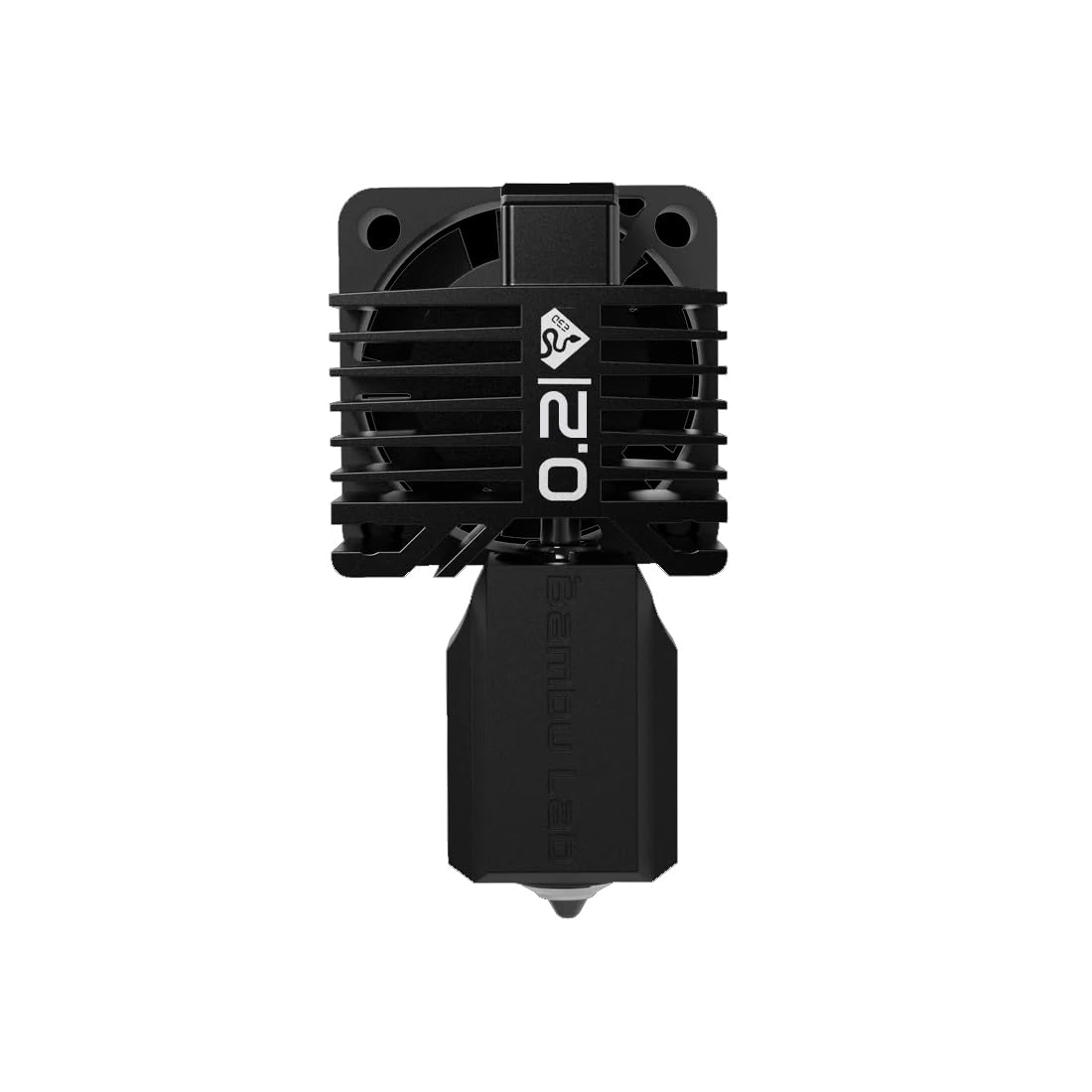 Diamondback Nozzles – Bambu Lab X1E Compatible Complete Hotend Assembly – Solid Diamond Tip 3D Printer Nozzles, Precision Print, Any Filament, Longer Life, Wear Resistant (0.4mm)