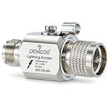 Proxicast ProGrade 230V Coaxial Lightning Arrester - UHF PL-259 / SO-239 | 0 to 3 GHz - Gas Discharge Tube Surge Protecter for RF, HF, VHF, UHF, CB, Ham, Two-Way Radio and Other Antennas - ANT-243-003