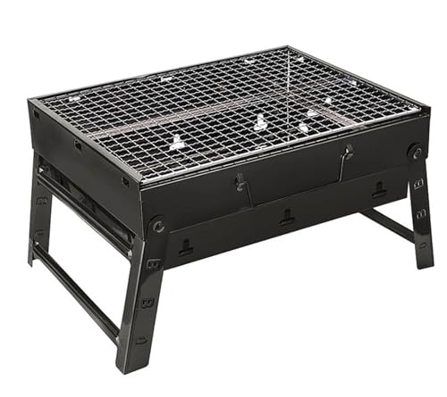 Bayli 35x27x20 cm Holzkohlegrill Tragbar, Klappgrill, tragbarer Koffergrill, BBQ Faltgrill für Camping, Picknicks, Urlaub, Strandpartys und andere Outdoor-Aktivitäten, Reisegrill, Koffergrill Bayli 35x27x20 cm Holzkohlegrill Tragbar, Klappgrill, tragbarer Koffergrill, BBQ Faltgrill für Camping, Picknicks, Urlaub, Strandpartys und andere Outdoor-Aktivitäten, Reisegrill, Koffergrill