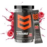 MTN OPS Enduro Trail Packs Nitric Oxide Supplement & Stim-Free Pre Workout - 20 Servings - with Magnesium Citrate, Beet Root Powder, Niacinamide, L Arginine & L Citrulline - Raspberry Flavor