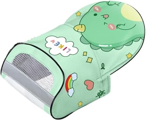 ハンドルカバー2枚セット 夏用 3Dメッシュ 日よけ 紫外線 防水 通気性 履きやすい スクーター バイク 電動自転車 自転車専用