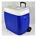 Cubo de hielo Cubo de vino Cocktail Bar Congelador Cubo de hielo Cooler con rueda de agua Cubo de hielo Azul 38L Outdoor Hielo Scoop Cubo de hielo Cubo de hielo Cubo de hielo Accesorios Tinas de bebid