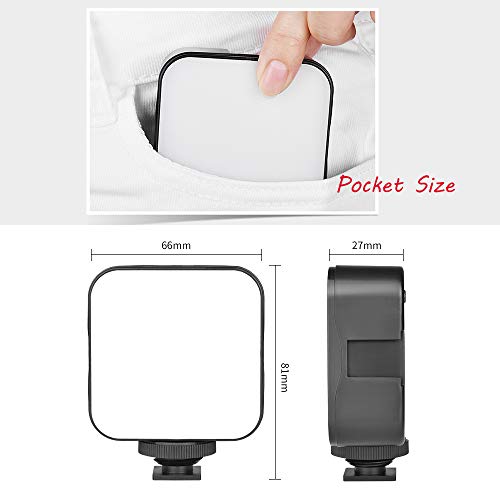 Andoer Smartphone Video Rig con 2 pezzi di luce