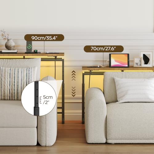 Mesa consola YATINEY con altura regulable para solucionar desniveles en el suelo 7