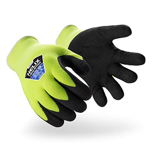 HexArmor Cut-Resistant Puncture-Resistant Nitrile Palm Knit Work Gloves | Helix® 2077 | Medium