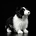 Juguetes De Peluche De Collie Realistas, Perro Pastor De La Vida Real, Peluche, Perro, Cachorro, Juguetes De Peluche, Regalos para Niños, 23Cm 20Cm-25Cm Border Collie