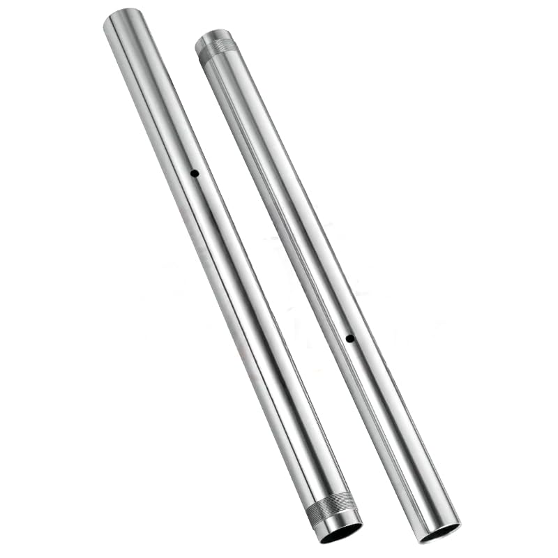 Front Inner Fork Tubes Pipes Bars Compatible for Kawasaki Compatible for ZX250 Compatible for ZXR250 44013-1363-KF 44013-1364-KF 41x510mm 1.5mm Thread Pitch Fork Leg