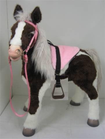 Butterscotch S'Mores Interactive Horse Saddle Set - Pink! Horse not Included