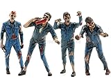  American Diorama Set 4 Figuras de Resina Zombie Mechanic 1:18 38200GR