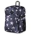 JanSport Main Campus Backpack - Travel or Work Backpack with 15-Inch Laptop Sleeve and Dual Water Bottle Pockets, Sprayed Stars Pastel Lilac