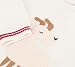 Petit Bateau Baby-Pullover aus Strick aus Wolle und Baumwolle mit Tiermotiv