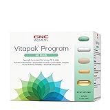 GNC Women's Ultra Mega 50 Plus Vitapak | Supports Women Over 50 | 30 Packs