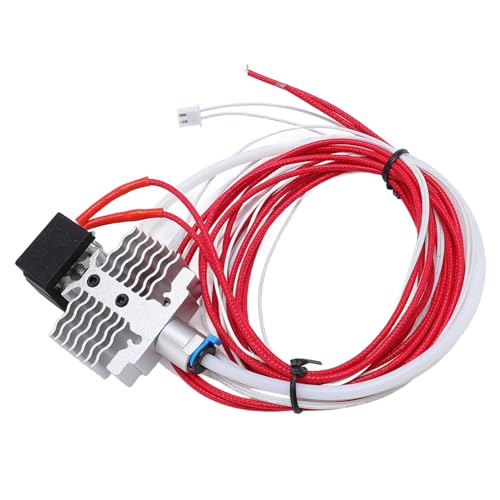 3D Printer Nozzle Heater Block Kit,Ender-3 Neo V2 Neo 24V 40W Extruder Upgrade,All Metal 0.4mm 1.75mm for High Performance Printing,With Flame Retardant Silicone Sock