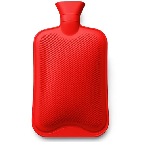 Image of Dr Care Hot Water Bag (2 Litre) Hot & Cold Water Bottle | Non-Electric Rubber Heating Bag for Pain Relief, Period Cramps | Body Aches & Cold Therapy | Multicolor