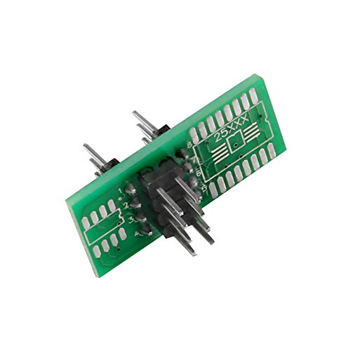 Aceirmc Soic8 Sop8 Test Clip For Eeprom 93Cxx / 25Cxx / 24Cxx + Ch341A 24 25 Series Eeprom Flash Bios Usb +1.8V Adapter + Soic8 Adapter Programmer Module Kit (1 Sets) #TOP5