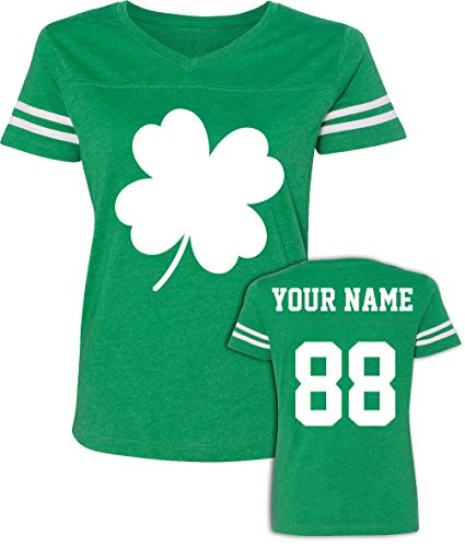 Custom Jerseys St Patrick s Day T Shirts - Saint Pattys Jersey Tee & Irish Outfits