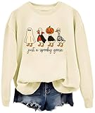 Photo Gallery just a spooky goose felpa halloween goose maglione, khika, xl Photo Gallery just a spooky goose felpa halloween goose maglione, khika, xl