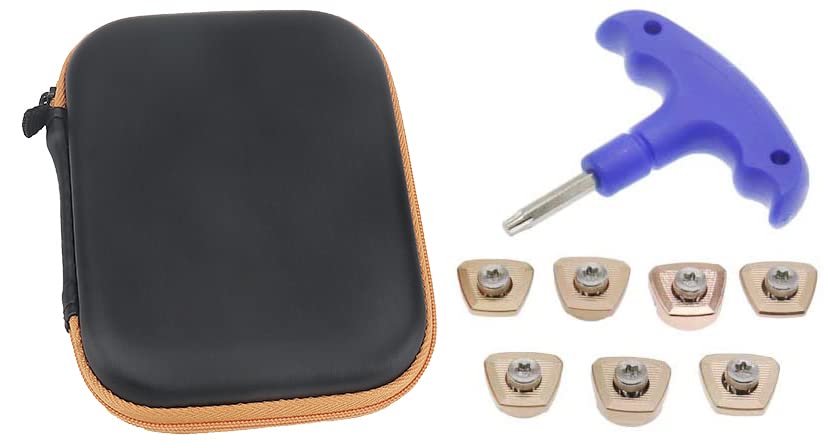 HISTAR Golf 7pcs Weights Screws + Blue Wrench + Case for Ping G400 Driver Fairway Wood Hybrid