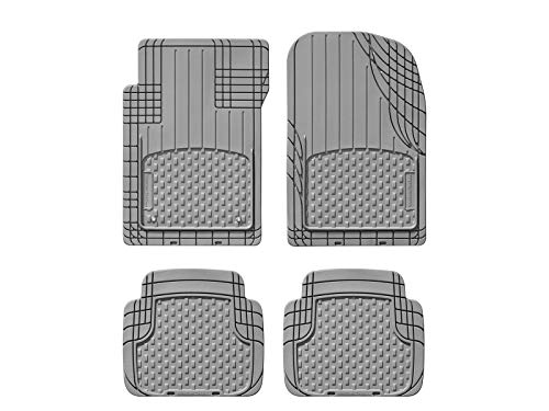 WeatherTech Semi Universal All Weather and Vehicle Trim to Fit Floor Mats - 4-Piece Set Grey