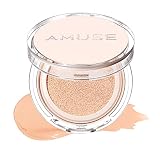 AMUSE Skin Tune Vegan Cover Cushion Foundation Natural Finish Medium Coverage Dry and Sensitive Skin