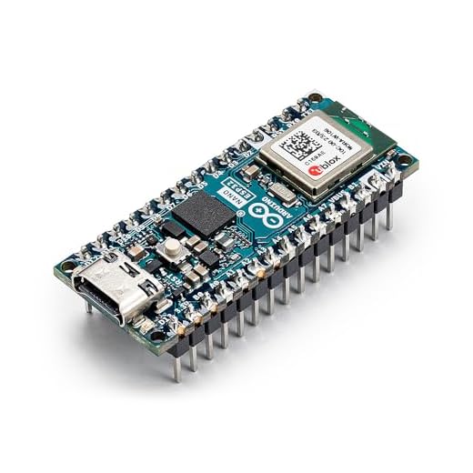 Arduino Nano ESP32 with Headers [ABX00083] - Scheda compatta con microcontrollore ESP32, WiFi e Bluetooth integrati, ideale per progetti IoT, automazione e applicazioni connesse con Arduino IDE.