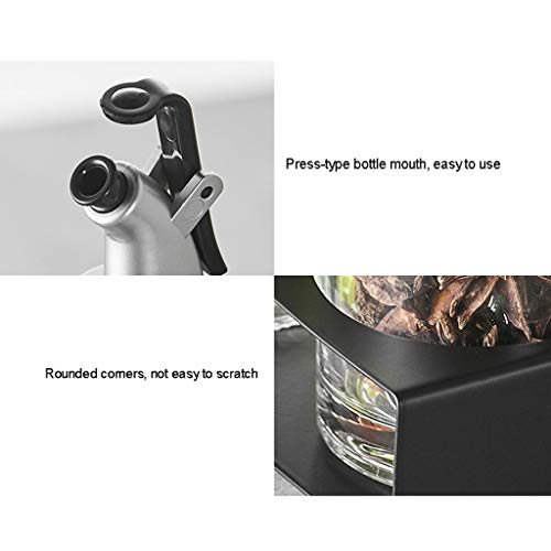 Tanque de Tempero Caixa de Tempero Garrafa de Condimento Garrafa de Especiarias Aço Inoxidável Recip