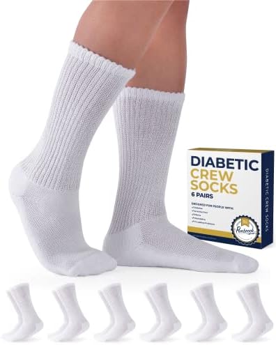 Pembrook Diabetic Socks for Men and Women – Non Binding Socks Women | Neuropathy Socks for Men and Neuropathy Socks for Women