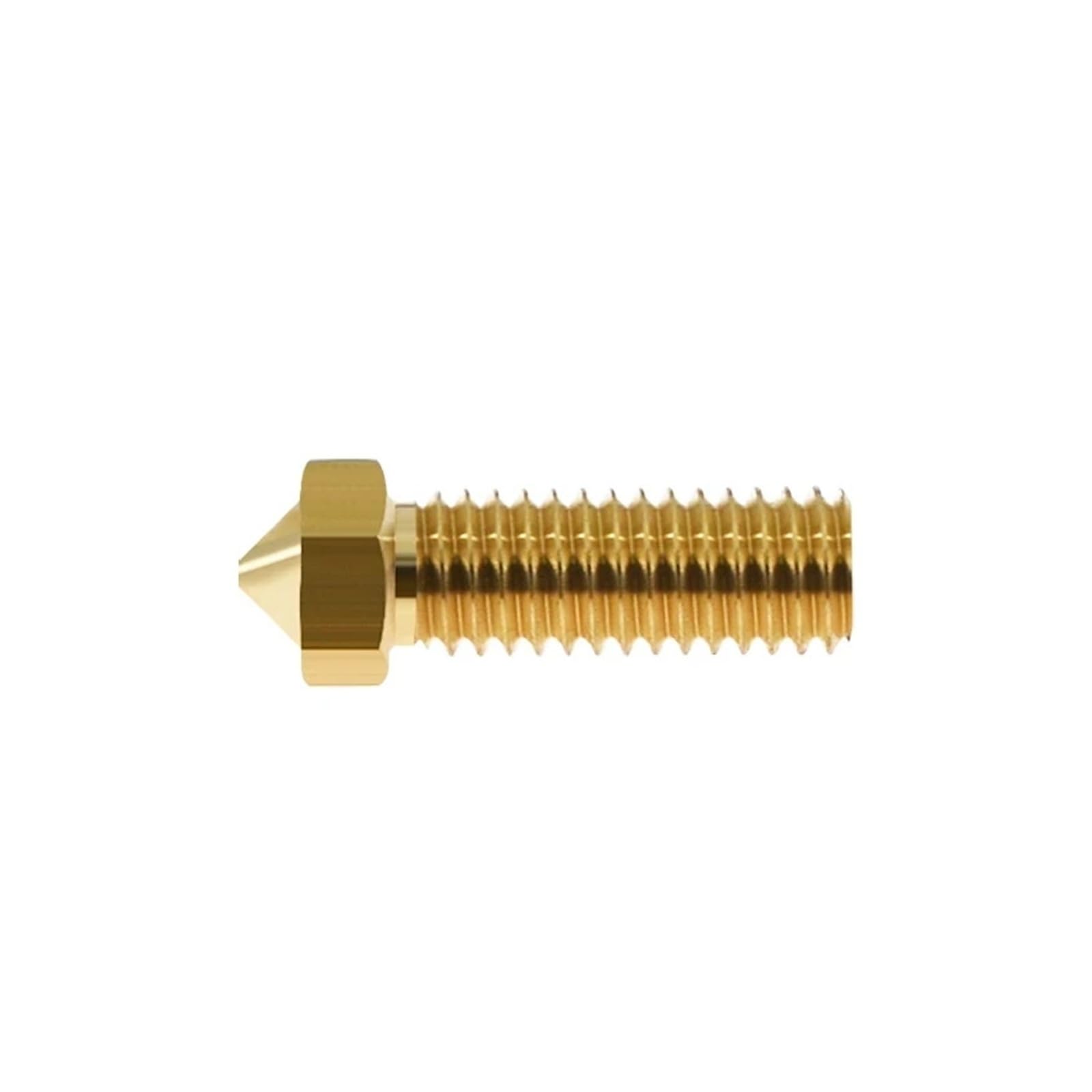 5PCS V400 3D Drucker Hot End Düse Messing Druckkopf Block Doppel Löcher 0,4mm Extruder Teil for 1,75mm Filament