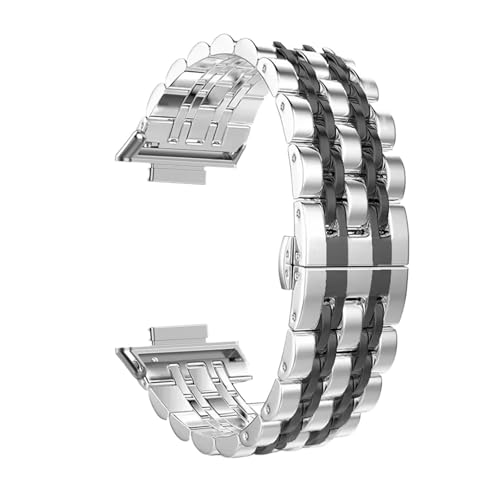 Bracelet acier Huawei Watch Fit 4 parfait pour le bureau
