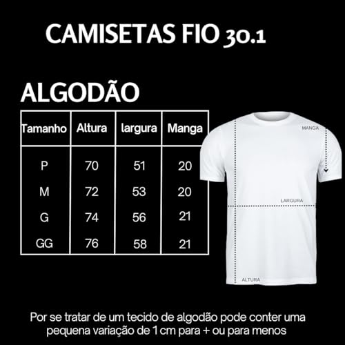 Camiseta Básica Tech Insider, Tamanho G, Cor Branco