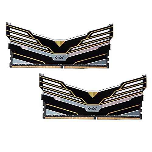 Image of OLOy DDR4 RAM 16GB (2x8GB) Warhawk Aura Sync RGB 3600 MHz CL18 1.35V 288-Pin Desktop Gaming UDIMM (MD4U083618BEDA)