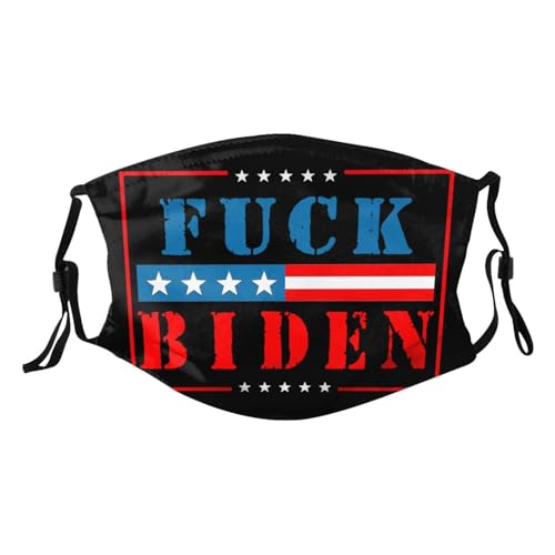 Fuck Biden Adult Dust Mask Adjustable Dust Face with 2 Filter97