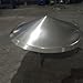 Zanotva Chimney Cowl Stainless Steel, Chimney Cowl Cap Tool, Chimney Guard Rain Cap Anti-Down Draught Fire Roof Cowl (Size : Hat Diameter 100mm)