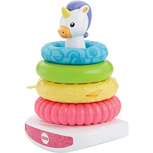 Fisher-Price GDR82 Fisher-Price Einhorn Farbring Pyramide – Bild 5