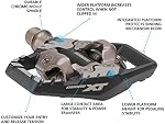 Shimano DEORE XT PD-M8120 SPD Pedal, Reflectorless, Includes Wedge, Black, One Size