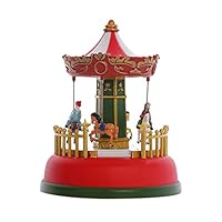 【レア品 ２点セット】クリスマス オブジェ 観覧車／メリーゴーランド Amazon.co.jp: DreamYS クリスマスライト メリーゴーランド ス