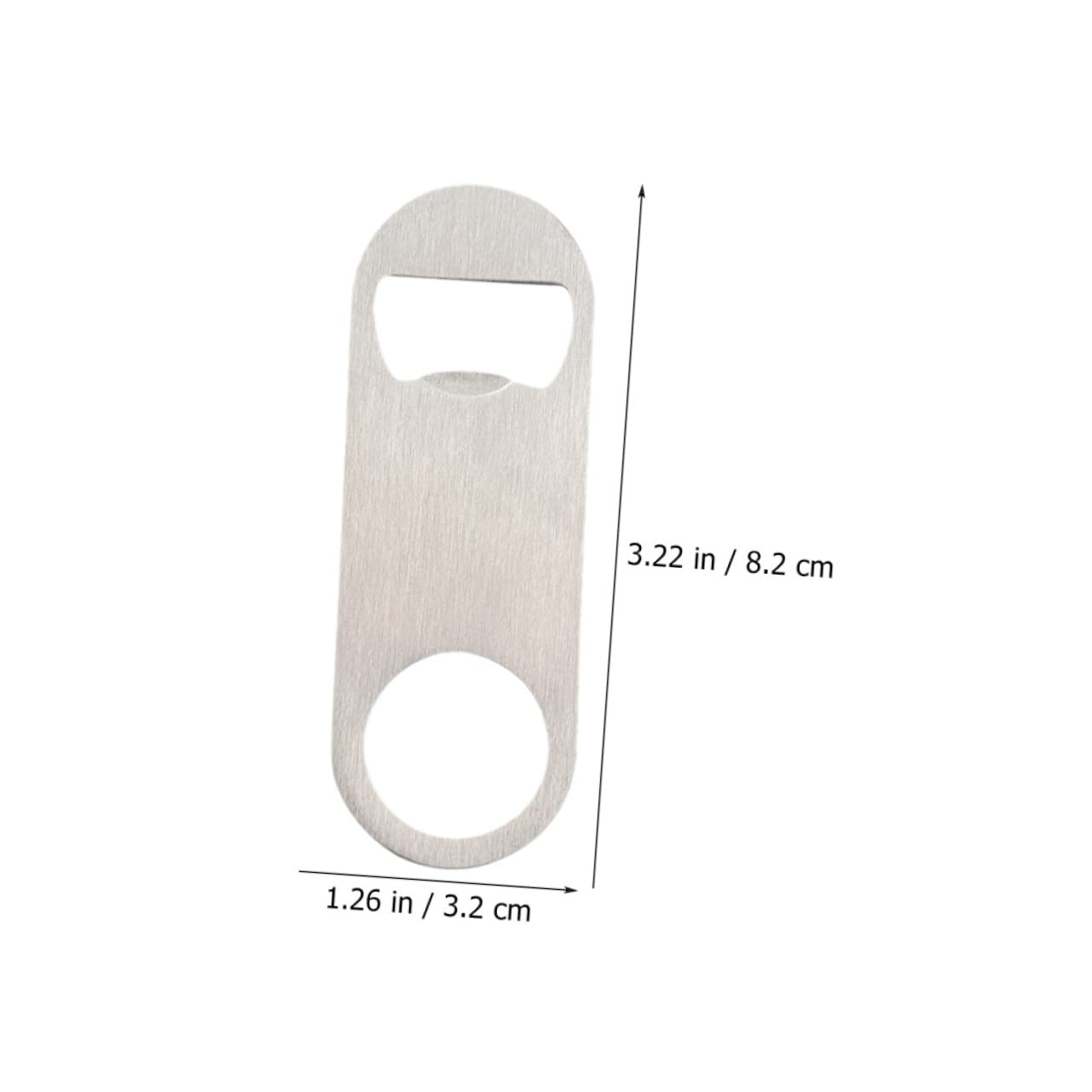 PRETYZOOM 5 Sätze Flaschenöffner Küchenhelfee Bier Öffner Tragbarer Bieröffner Bar Accessories Beer Opener Soda-öffner Getränkedosenöffner Getränkeöffner Rostfreier Stahl 10 Stück * 5