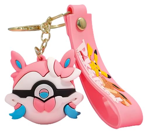 Breloque de sac Pokémon avec figurine Sylveon le cadeau parfait pour passionné de 15 ans+