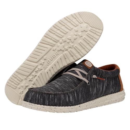 Hey Dude Men's Wally Jersey | Men's Loafers | Men's Slip On Shoes | Comfortable & Light-Weight - Image 4