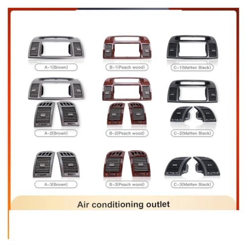 Rejilla ventilacion Camry 2002-2007 delantera central regulable B-3 2