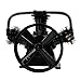 Eleeferri Air Compressor Pump Head, 4HP 12.7CFM @ 115PSI, 3 Cylinder Oil Lubricated Air Compressor Piston Pump Head, Aluminum Air Compressor Pump Replacement