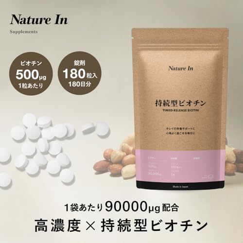 Nature In ビオチン 180粒