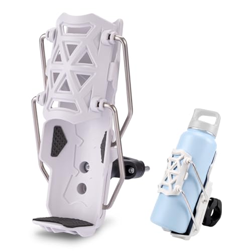 Portavasos adaptable para moto y bicicleta blanco miniatura 1