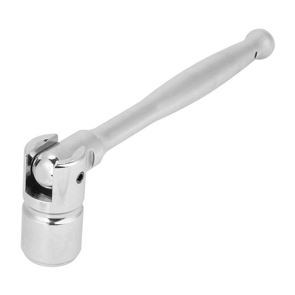 Dingln21mm Scaffold Spanner, Chrome Plated Steel 180°Rotatable