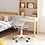 FurnitureR Sedia Da Ufficio Per Adolescenti Rosa Morandi - Senza Braccioli, Regolabile In Altezza, Elegante E Comoda - Per Studio E Lavoro